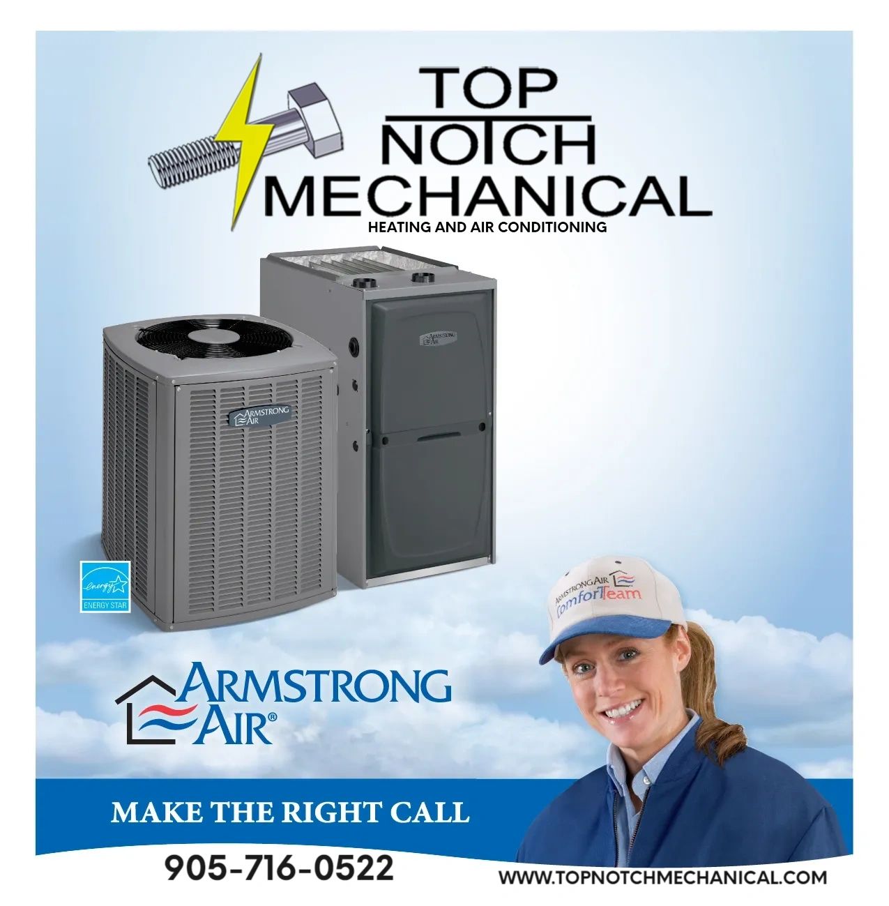 Heating and Air Conditioning Top Notch Mechanical Ltd.